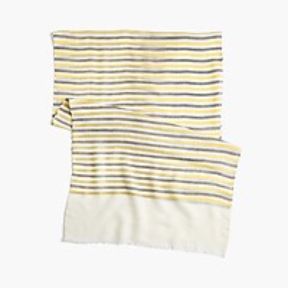 J. Crew Lightweight Stripe Scarf - Picture 2 of 8